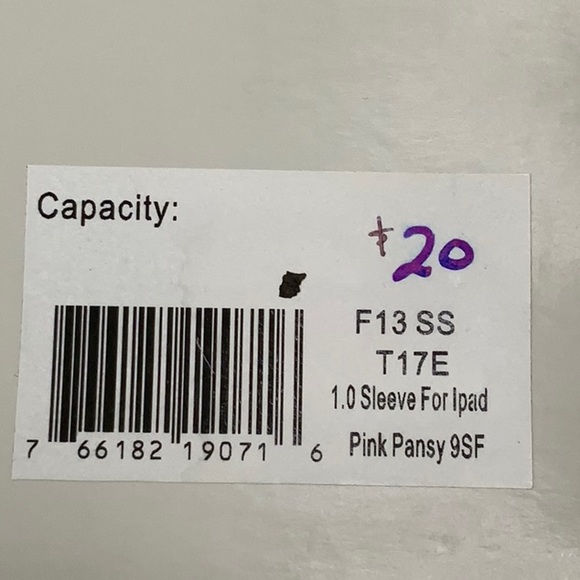 Jansport DIGITAL SLEEVE - Pink Pansy - Picture 6 of 6